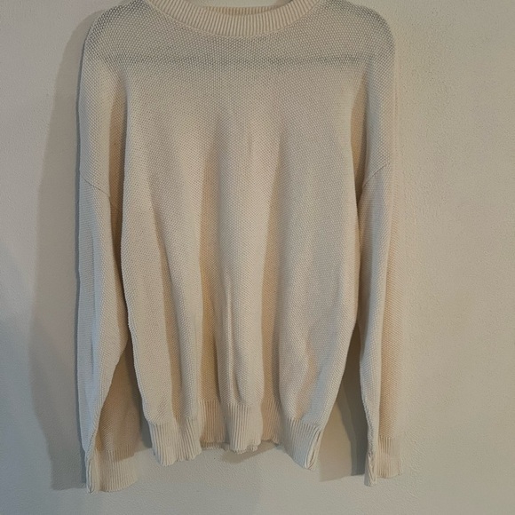 Men's Andrew Rohan cream Sweater - Picture 1 of 4